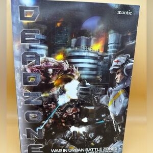 Deadzone War in Urban Battlezones core rules Jake Thornton pb Mantic